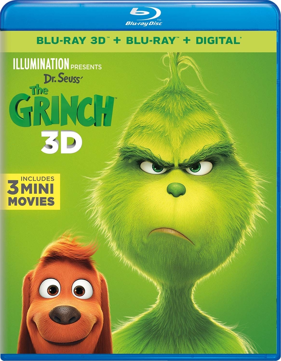 Dr. Seuss' The Grinch 3D 01/19 Blu-ray (Rental)