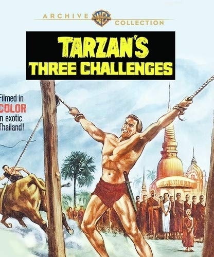 Tarzan's Three Challenges 1963 02/19 Blu-ray (Rental)