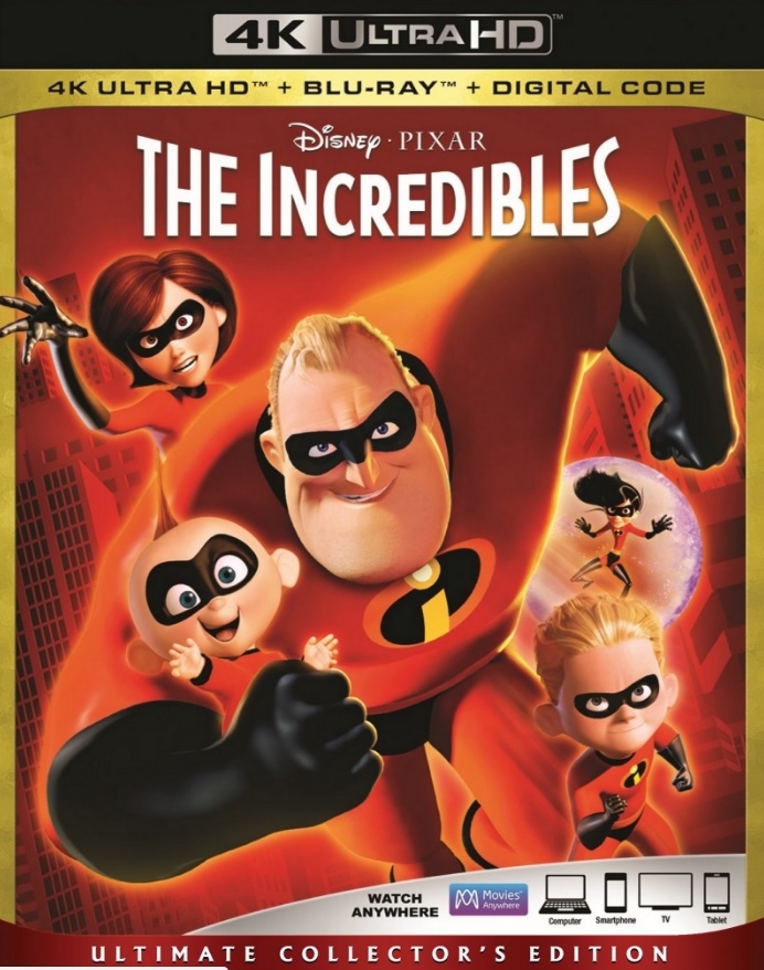Incredibles 4K UHD Blu-ray (Rental)