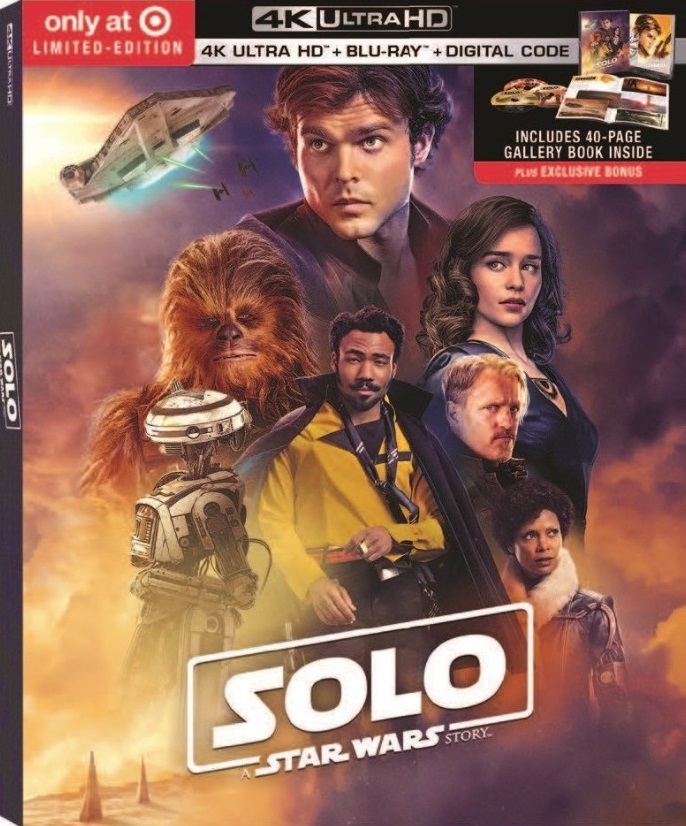 Solo: A Star Wars Story 4K UHD Blu-ray (Rental)