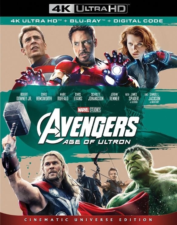 Avenger's Age of Ultron 4K UHD Blu-ray (Rental)
