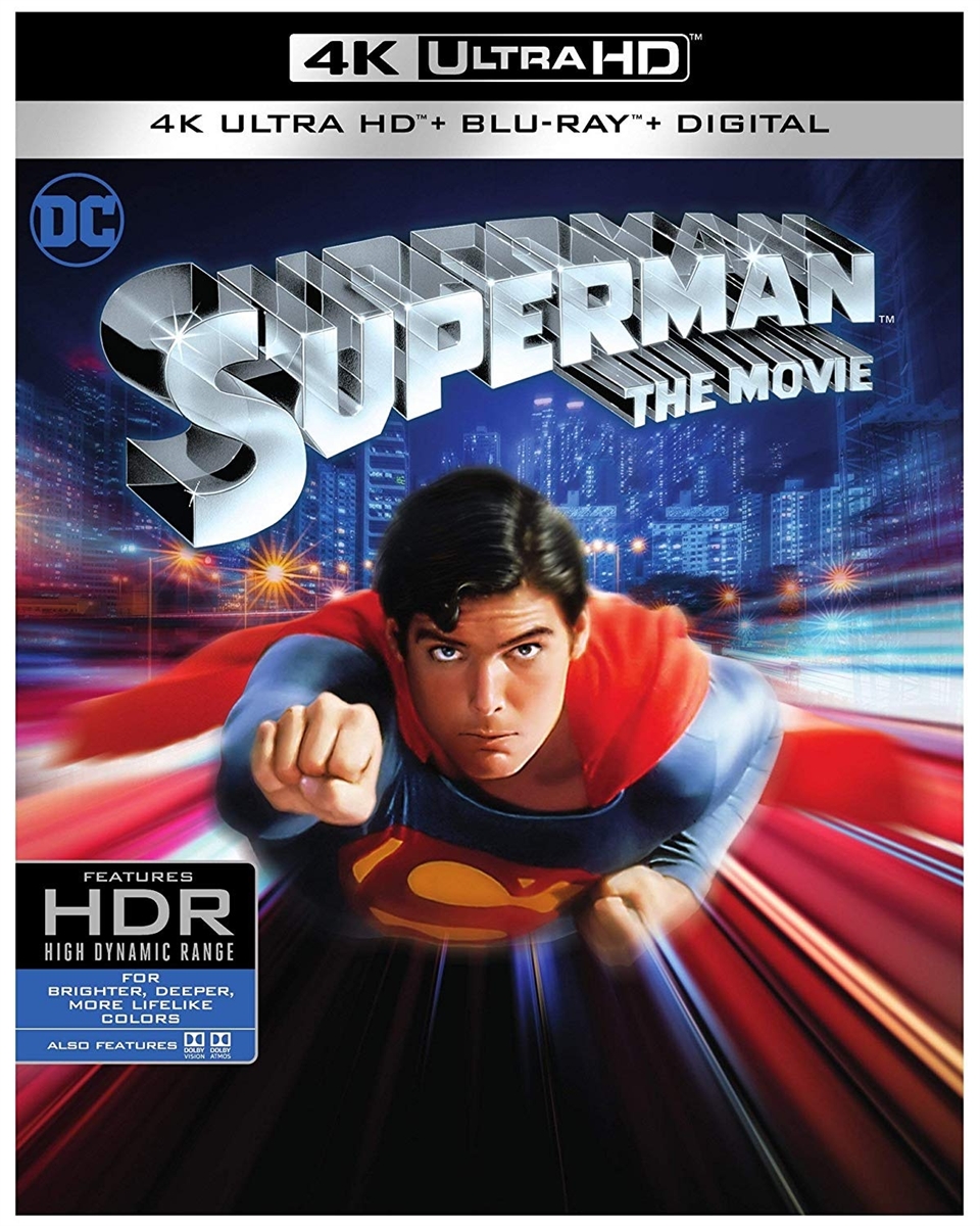 Superman: The Movie 4K UHD 10/18 Blu-ray (Rental)