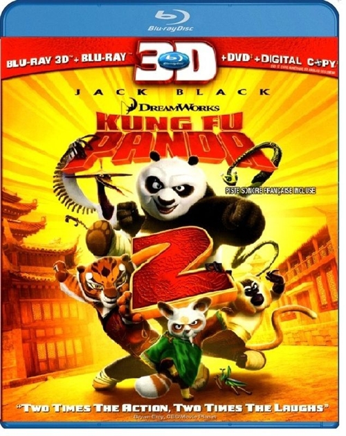 Kung Fu Panda 2 3D Blu-ray (Rental)