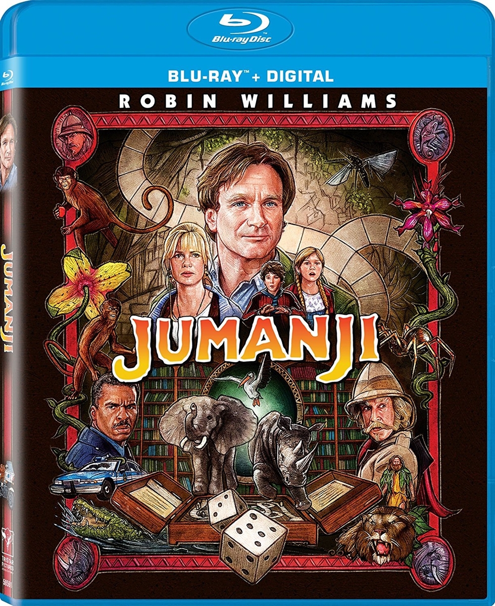 Jumanji Remastered Digital 12/17 Blu-ray (Rental)