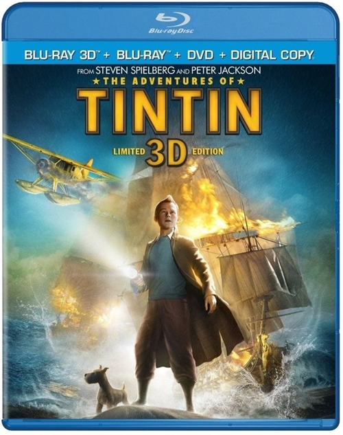 Adventures of Tintin 3D Blu-ray (Rental)