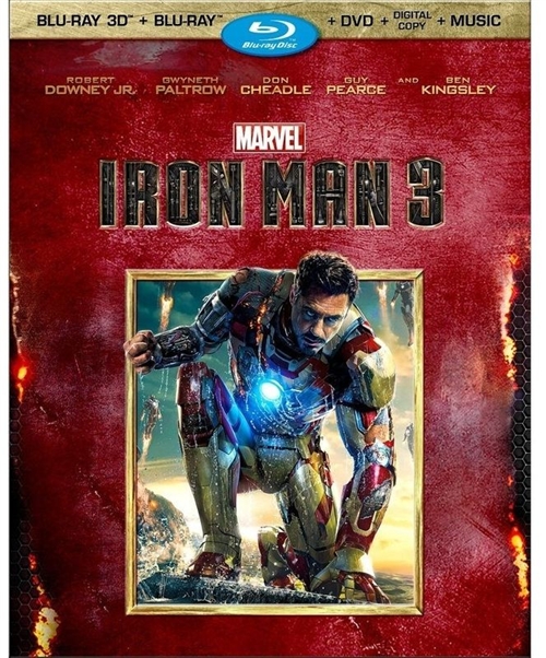 Iron Man 3 3D Blu-ray (Rental)