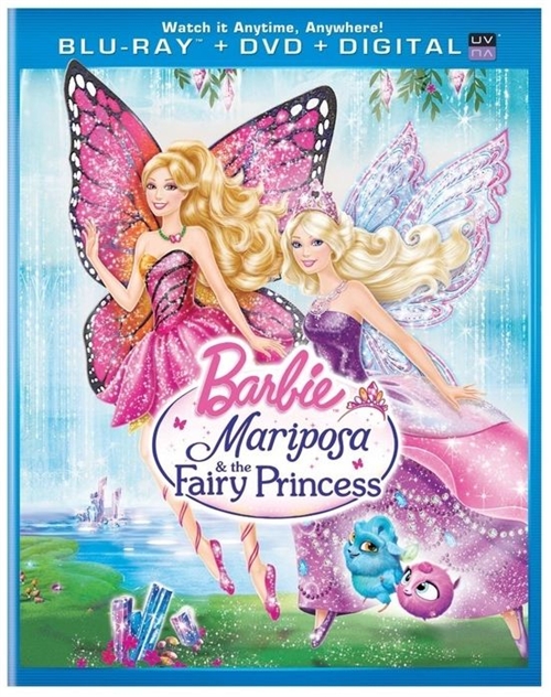 Barbie: Mariposa & the Fairy Princess Blu-ray (Rental)
