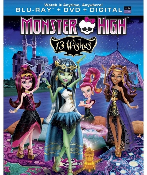 Monster High: 13 Wishes Blu-ray (Rental)