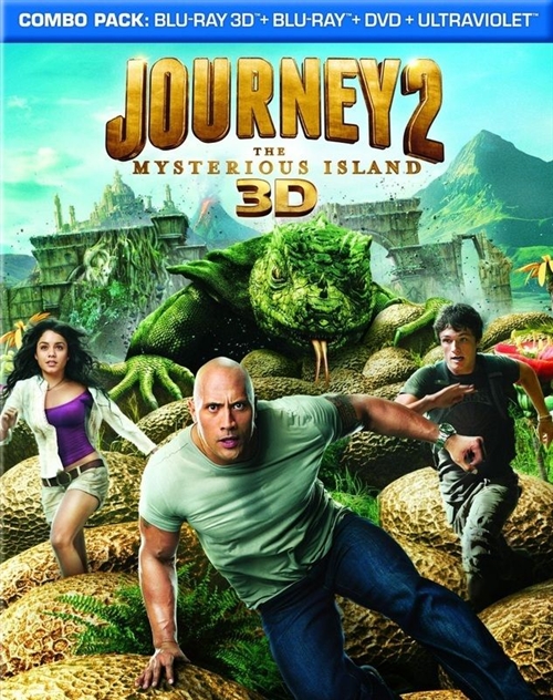 Journey 2: The Mysterious Island 3D Blu-ray (Rental)