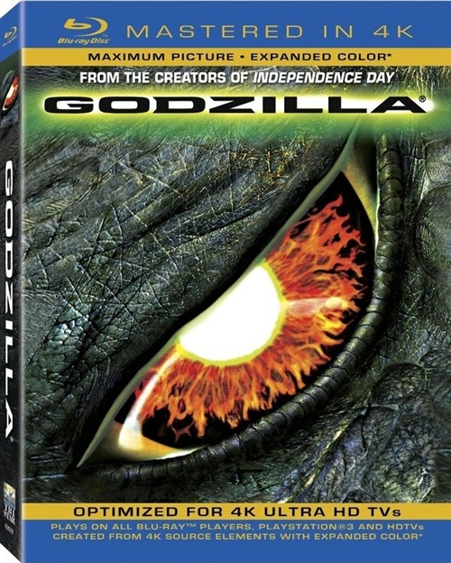 Godzilla Mastered in 4K Blu-ray (Rental)