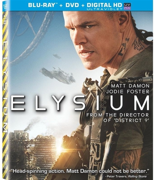 Elysium Blu-ray (Rental)