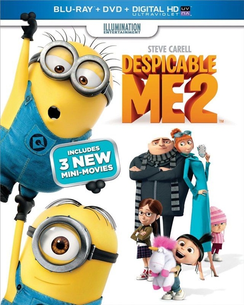 Despicable Me 2 Blu-ray (Rental)