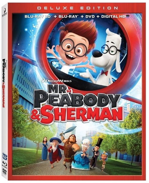 Mr. Peabody & Sherman 3D Blu-ray (Rental)