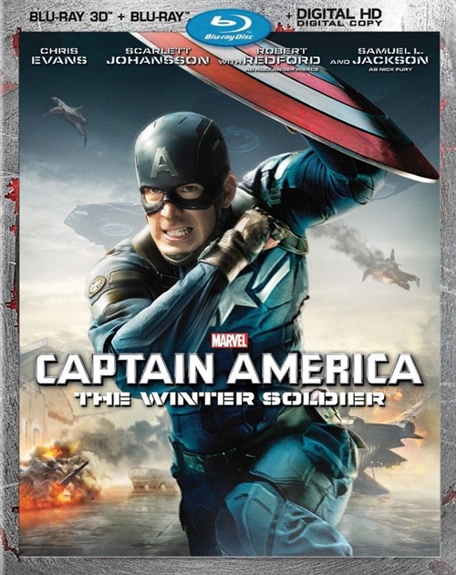Captain America: The Winter Soldier 3D Blu-ray (Rental)