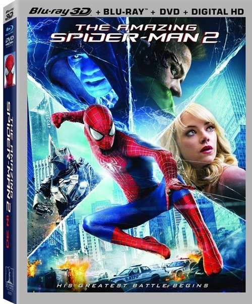 Amazing Spider-Man 2 3D Blu-ray (Rental)