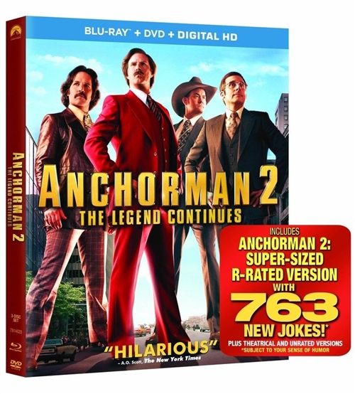 Anchorman 2: The Legend Continues Blu-ray (Rental)