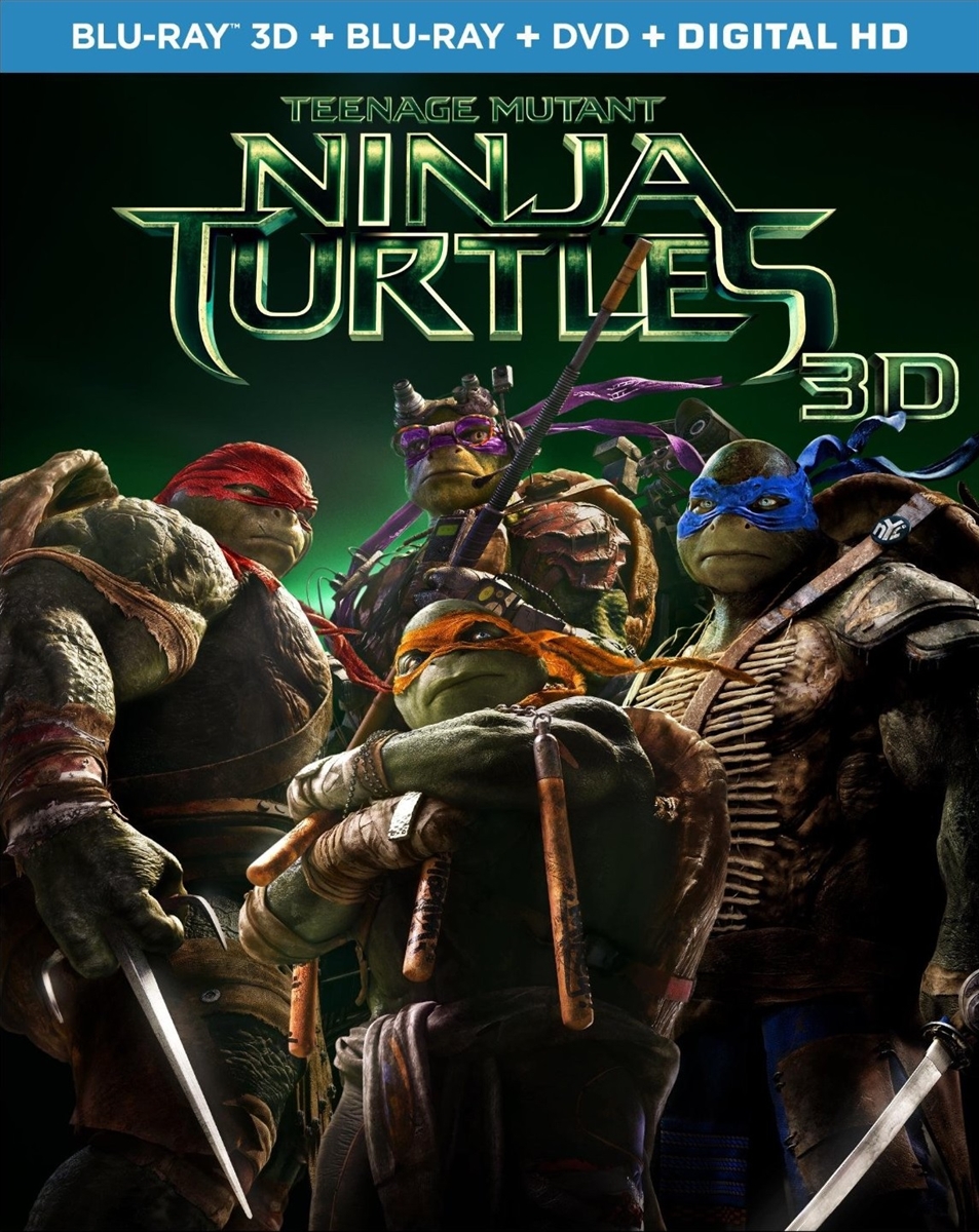Teenage Mutant Ninja Turtles 3D Blu-ray (Rental)