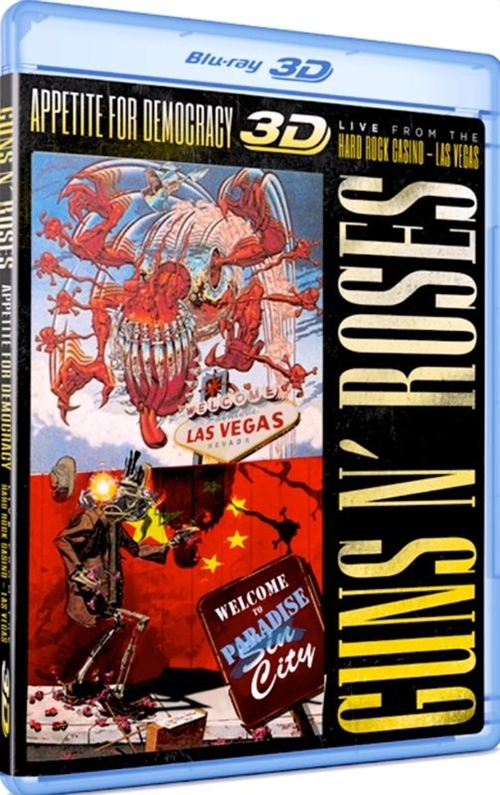 Guns N Roses 3D Blu-ray (Rental)