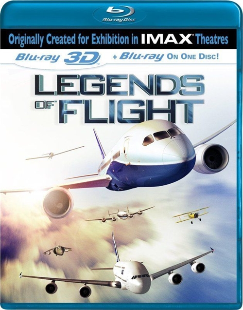Legends of Flight 3D Blu-ray (Rental)