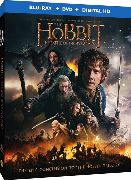 Hobbit: The Battle of the Five Armies Blu-ray (Rental)