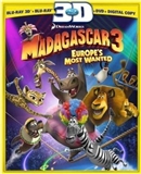 Madagascar 3 3D Blu-ray (Rental)