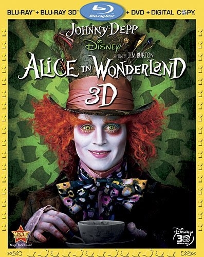 Alice in Wonderland 3D Blu-ray (Rental)