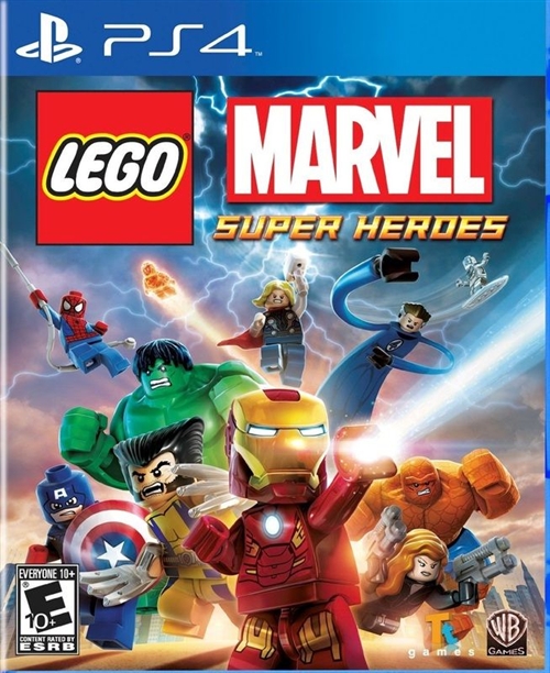 LEGO Marvel Super Heroes PS4 Blu-ray (Rental)