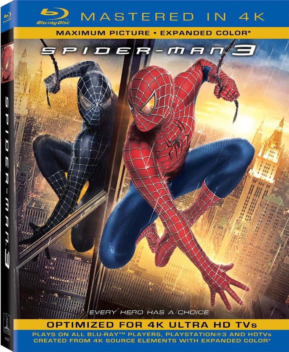 Spider Man 3 Blu-ray (Rental)