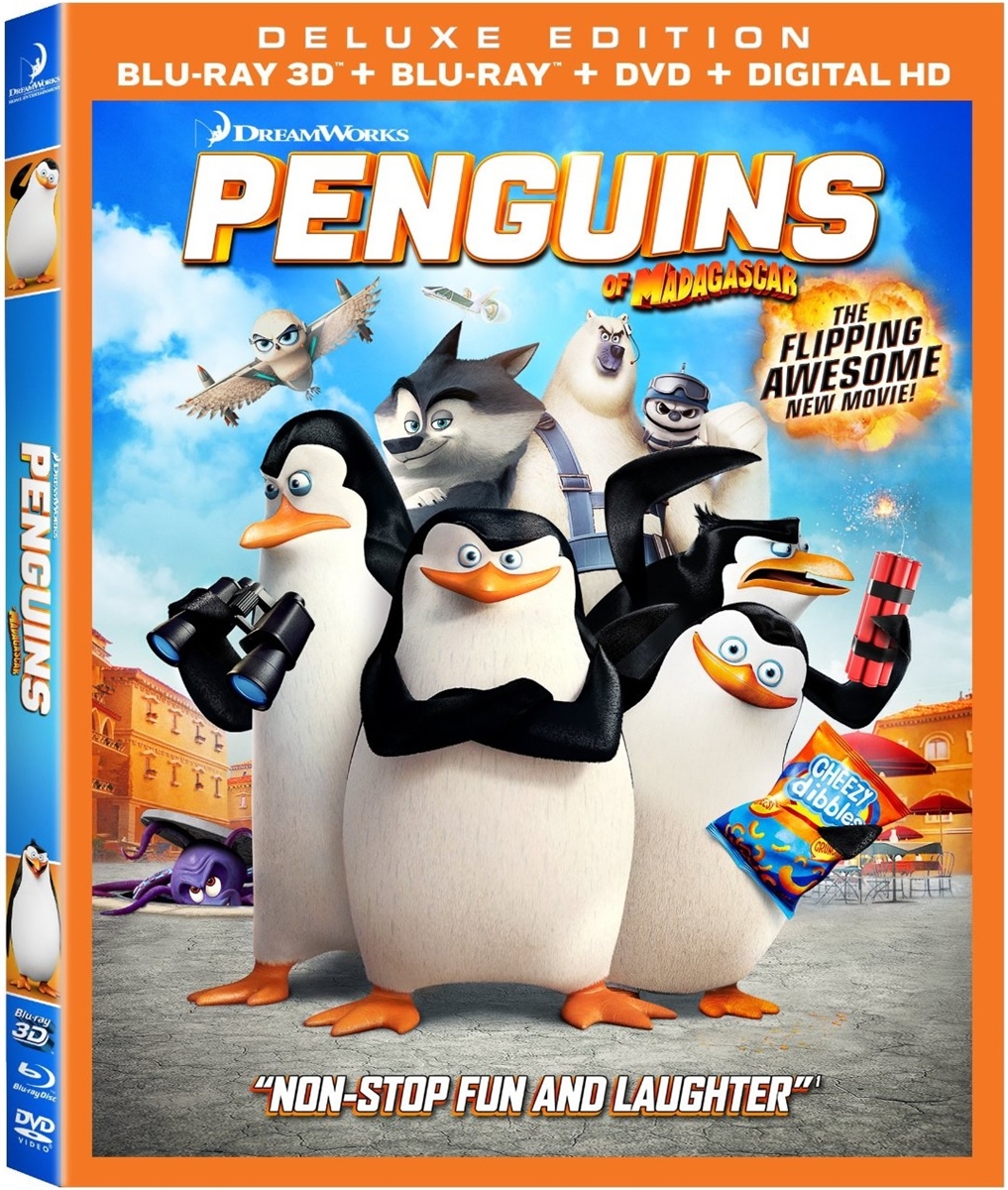 Penguins of Madagascar 3D Blu-ray (Rental)