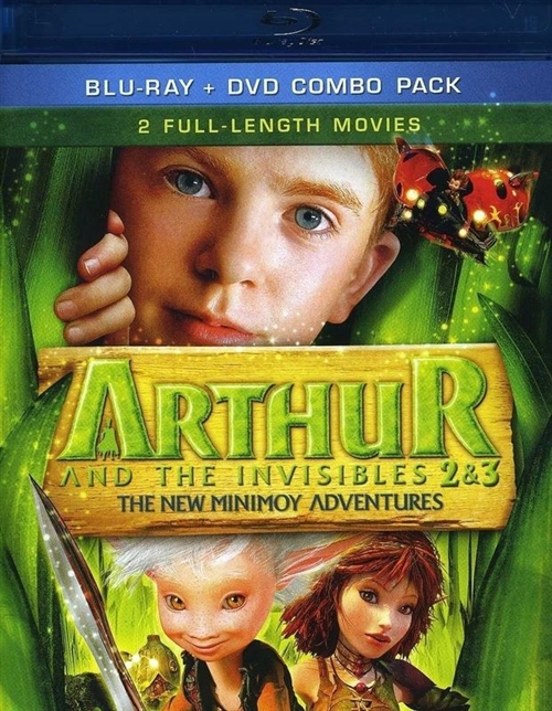 Arthur and the Invisibles 2 & 3 Blu-ray (Rental)