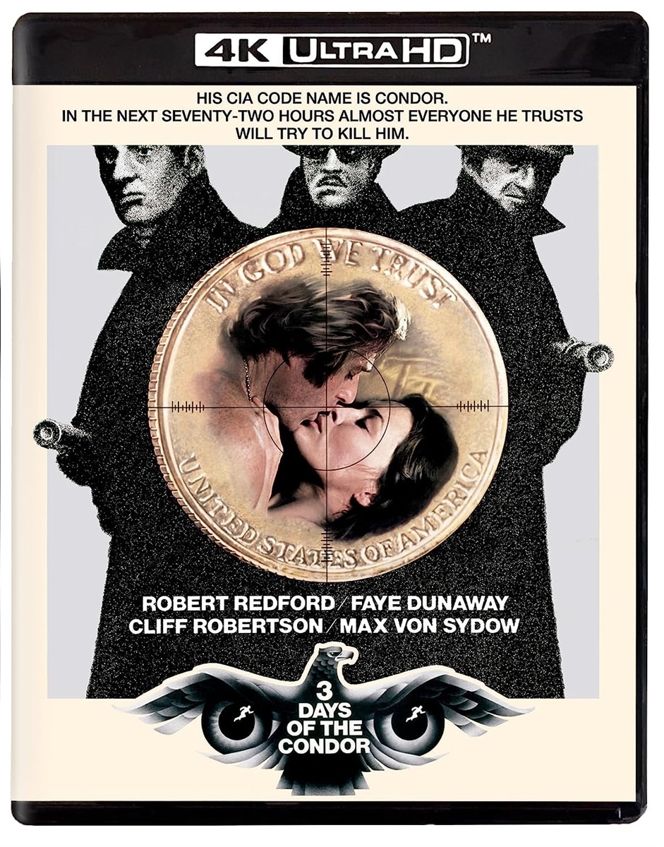 3 Days of the Condor 4K UHD 07/23 Blu-ray (Rental)