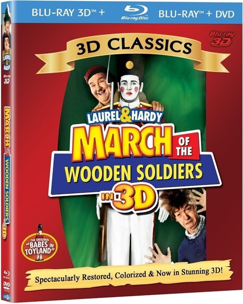 March of the Wooden Soldiers 3D Blu-ray (Rental)
