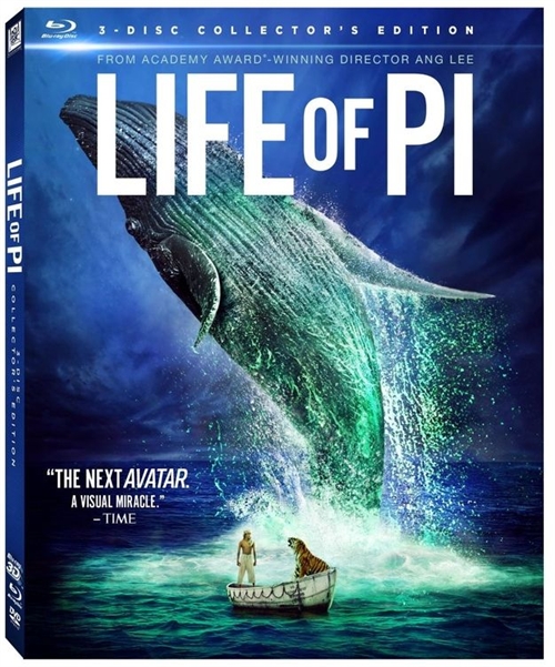 Life of Pi 3D Blu-ray (Rental)