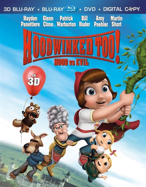 Hoodwinked Too! Hood vs Evil 3D Blu-ray (Rental)