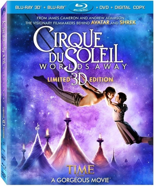 Cirque du Soleil: Worlds Away 3D Blu-ray (Rental)