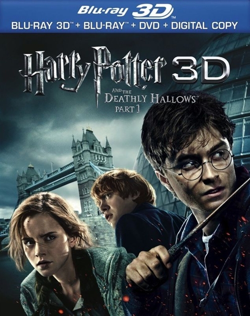 Harry Potter and the Deathly Hallows Part 1 3D Blu-ray (Rental)