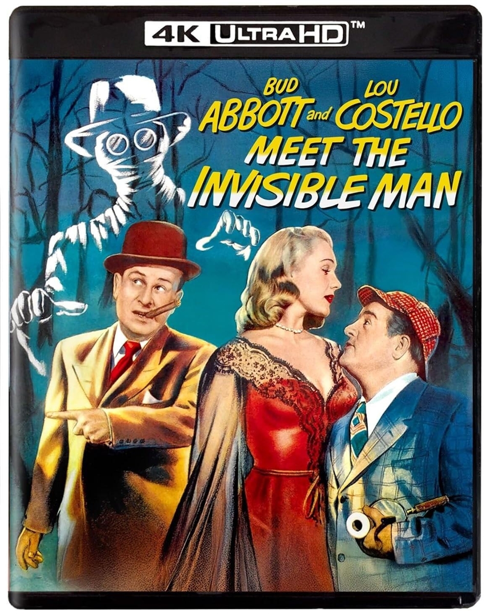 Abbott and Costello Meet The Invisible Man 4K 10/25 Blu-ray (Rental)