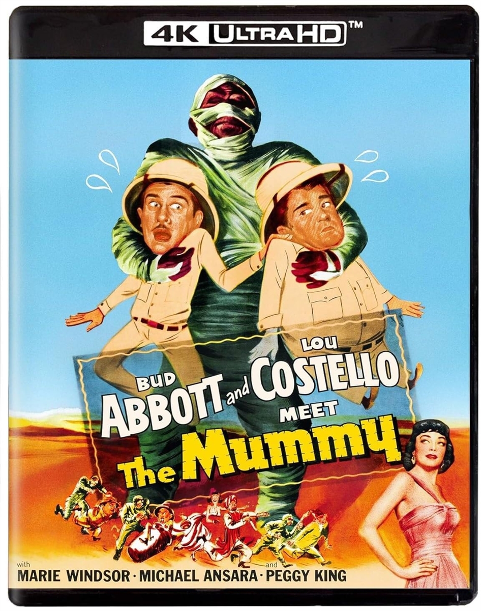Abbott and Costello Meet The Mummy 4K 10/25 Blu-ray (Rental)