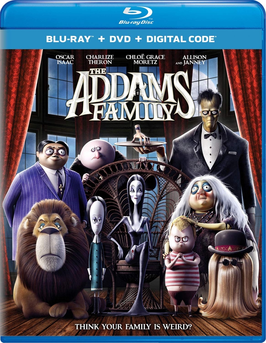 Addams Family (2019) Blu-ray (Rental)