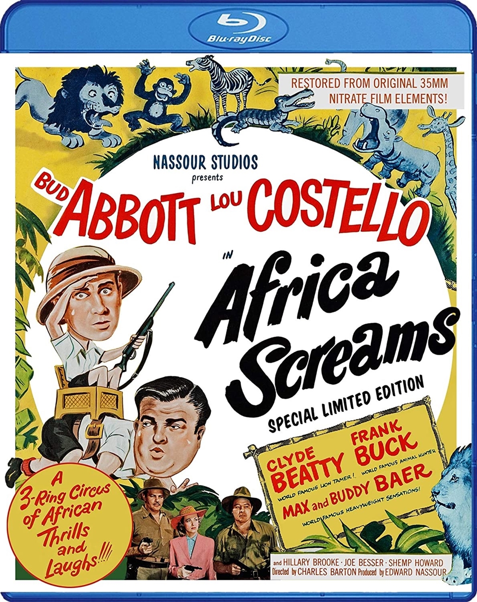 Africa Screams 10/20 Blu-ray (Rental)