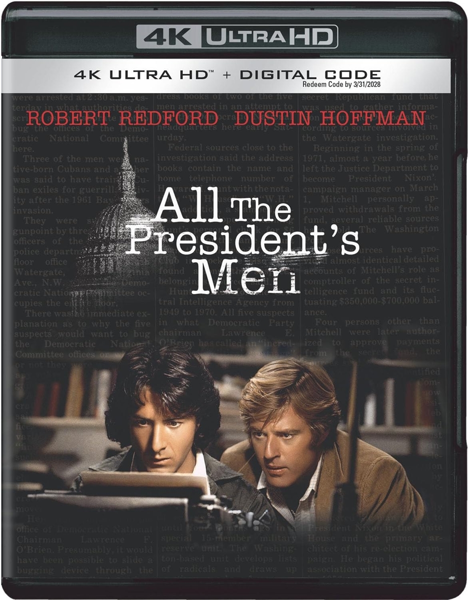 All the President's Men 4K 12/25 Blu-ray (Rental)