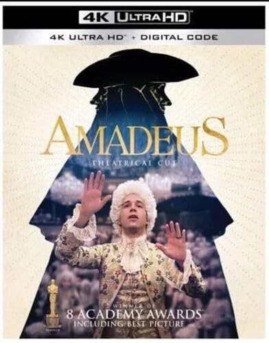 Amadeus 1984 4K UHD 01/25 Blu-ray (Rental)