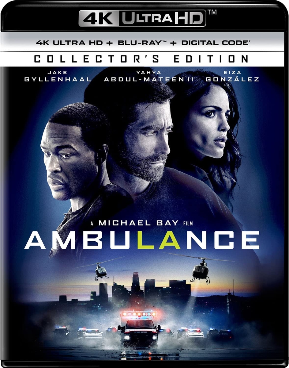 Ambulance 4K UHD 05/22 Blu-ray (Rental)