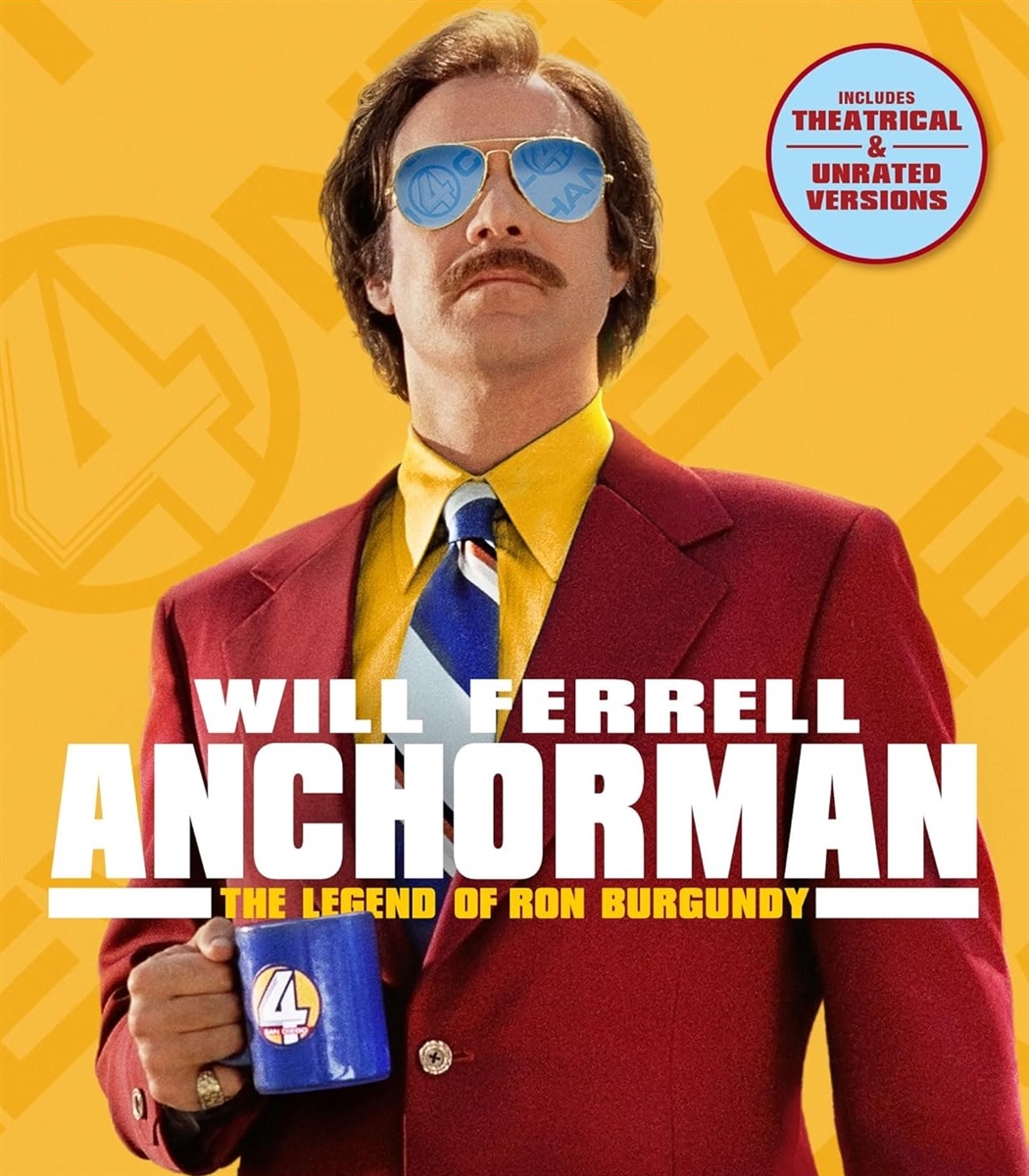 Anchorman: Legend of Ron Burgundy Special Features Blu-ray (Rental)