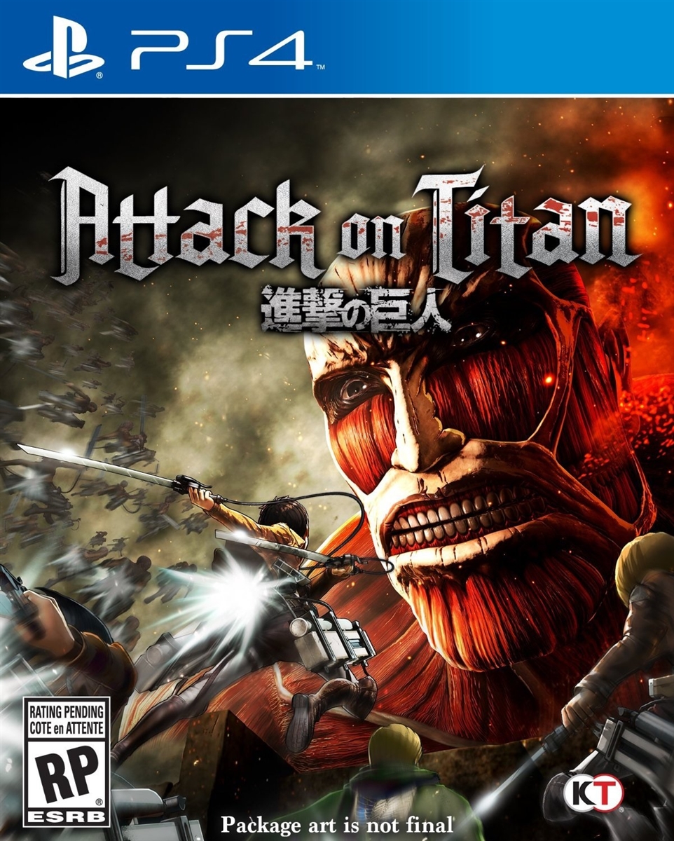 Attack on Titan PS4 Blu-ray (Rental)