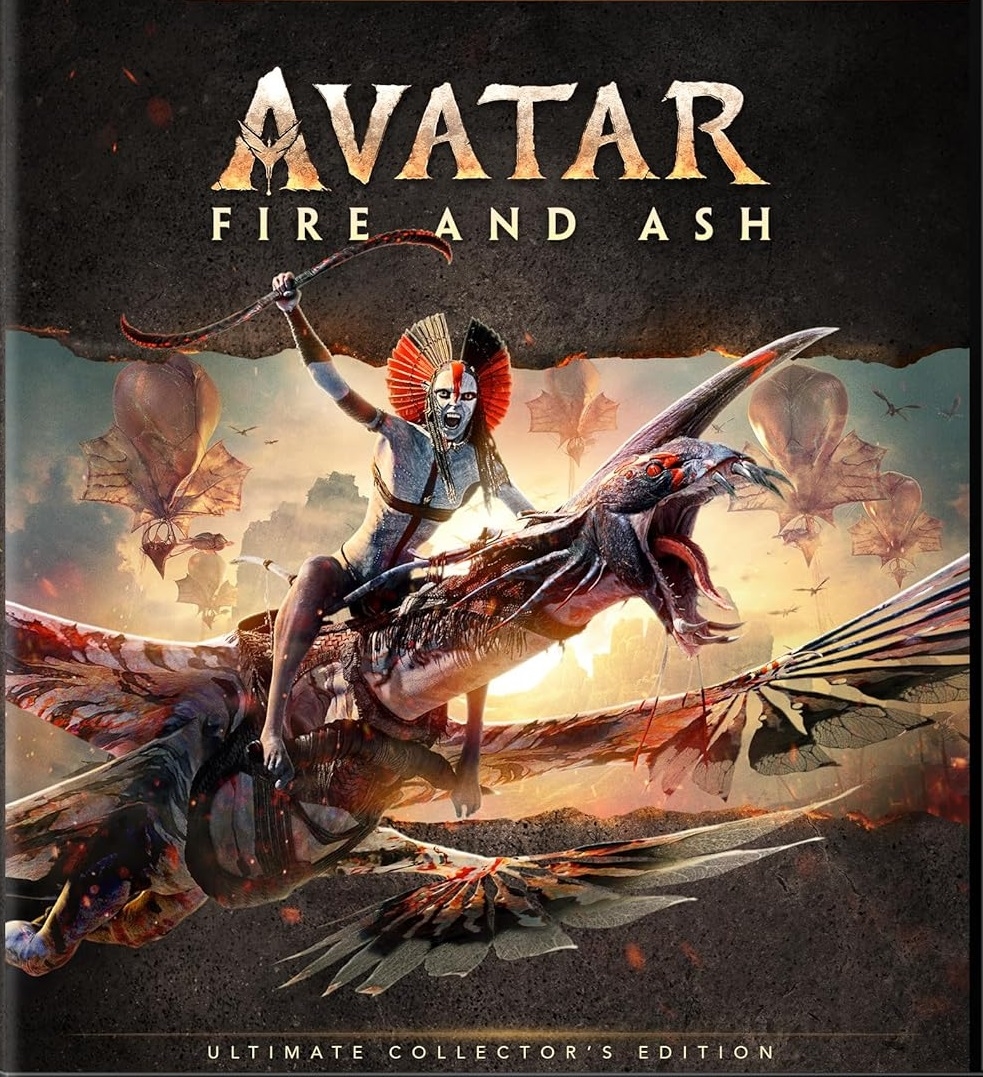 Avatar: Fire And Ash BONUS Blu-ray (Rental)