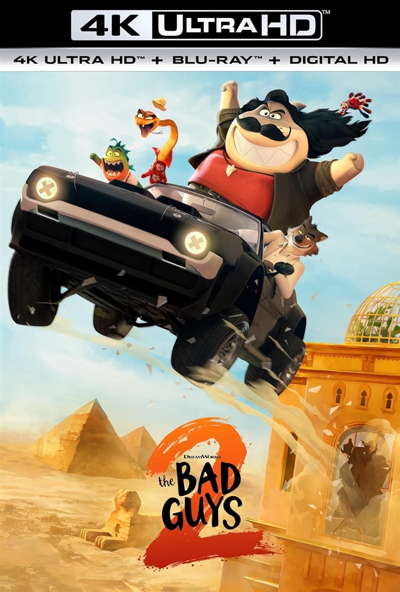 Bad Guys 2 4K 08/25 Blu-ray (Rental)