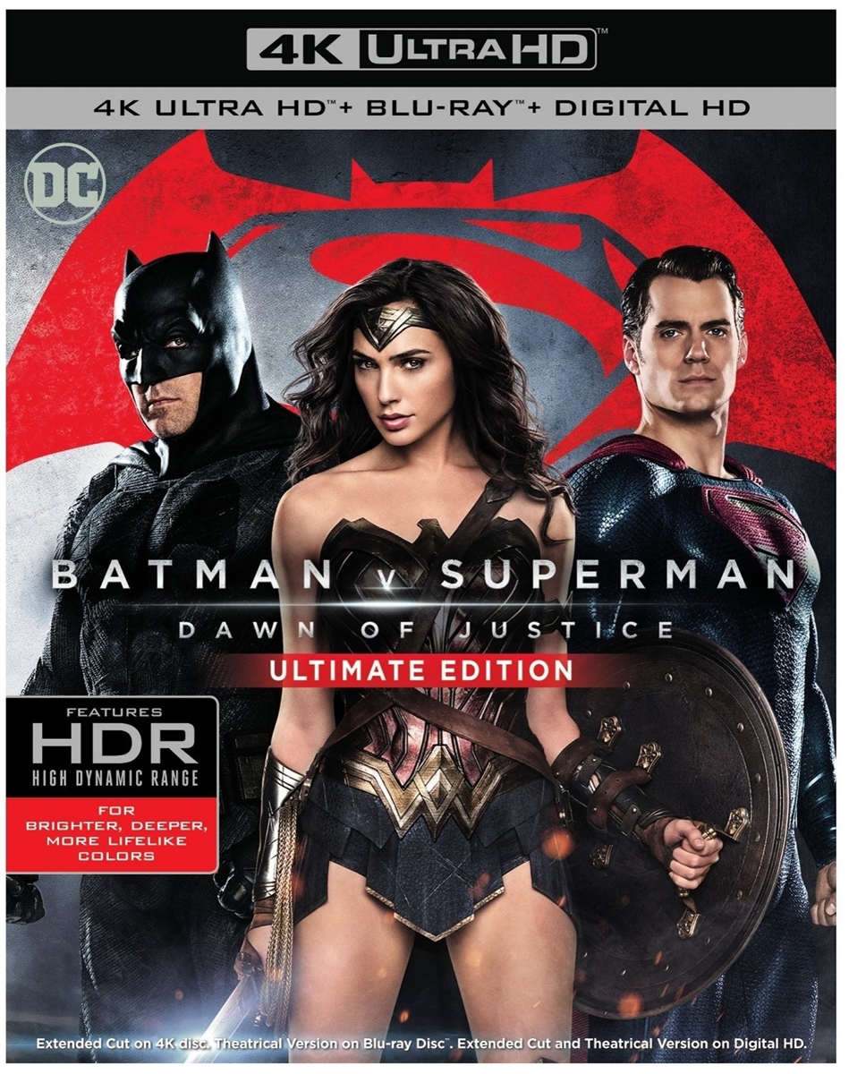 Batman v Superman: Dawn of Justice 4K UHD Blu-ray (Rental)