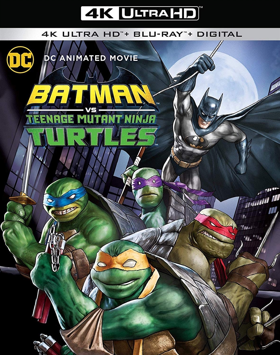 Batman vs. Teenage Mutant Ninja Turtles 4K UHD 04/19 Blu-ray (Rental)