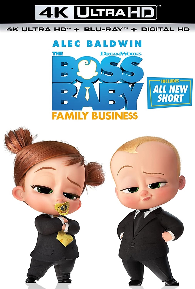 Boss Baby: Family Business 4K UHD 08/21 Blu-ray (Rental)